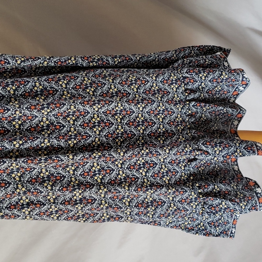 NEW Max Studio Sleeveless Printed Ruffle Dress - Picture 3 of 13